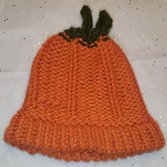 Accessories - Hand Knit Pumpkin Beanie